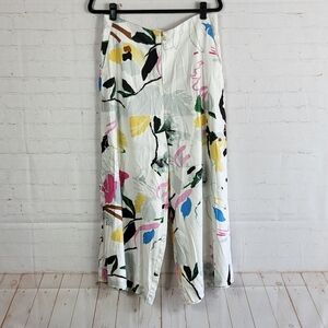 Anthropologie Multicolor Wide Leg Pants